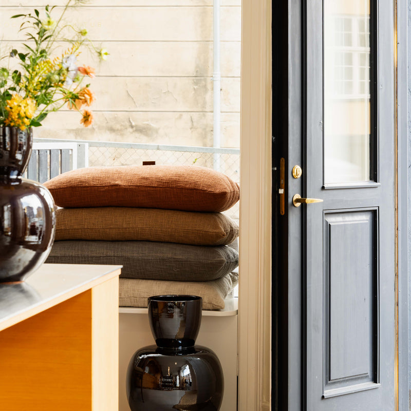 Tameko cushions, Tate and Rue, at Frederiksberg snedkeri