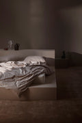 Cove Stonewashed Cotton Fitted Sheet / Natural