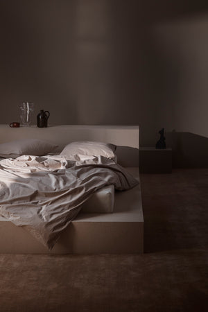 Cove Duvet Cover - Warm Grey