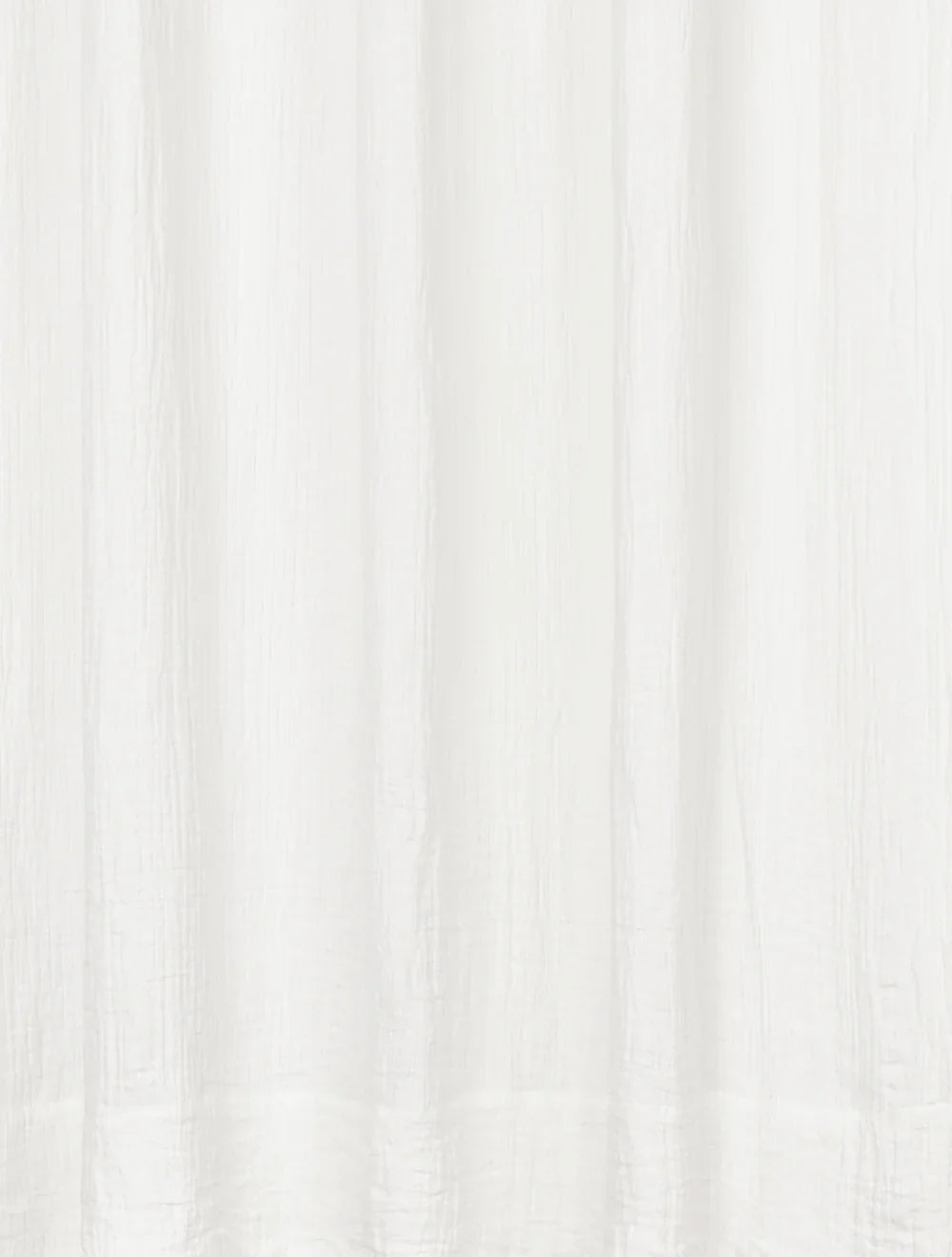 Dale Linen Curtain / White
