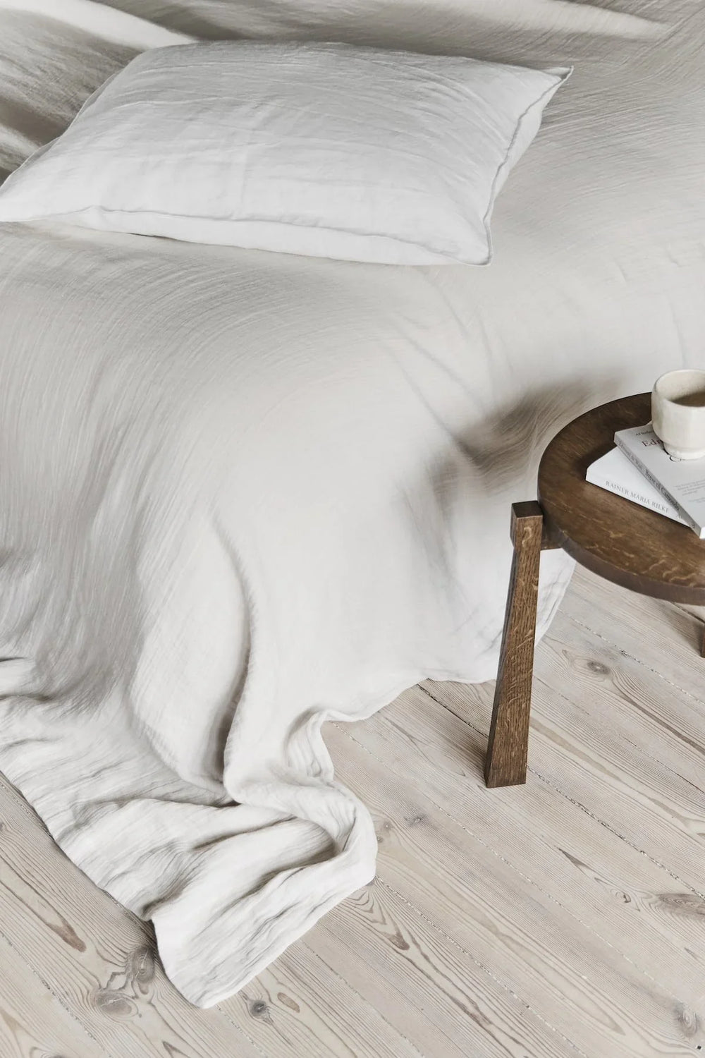 Dale Linen Bed Throw / Natural