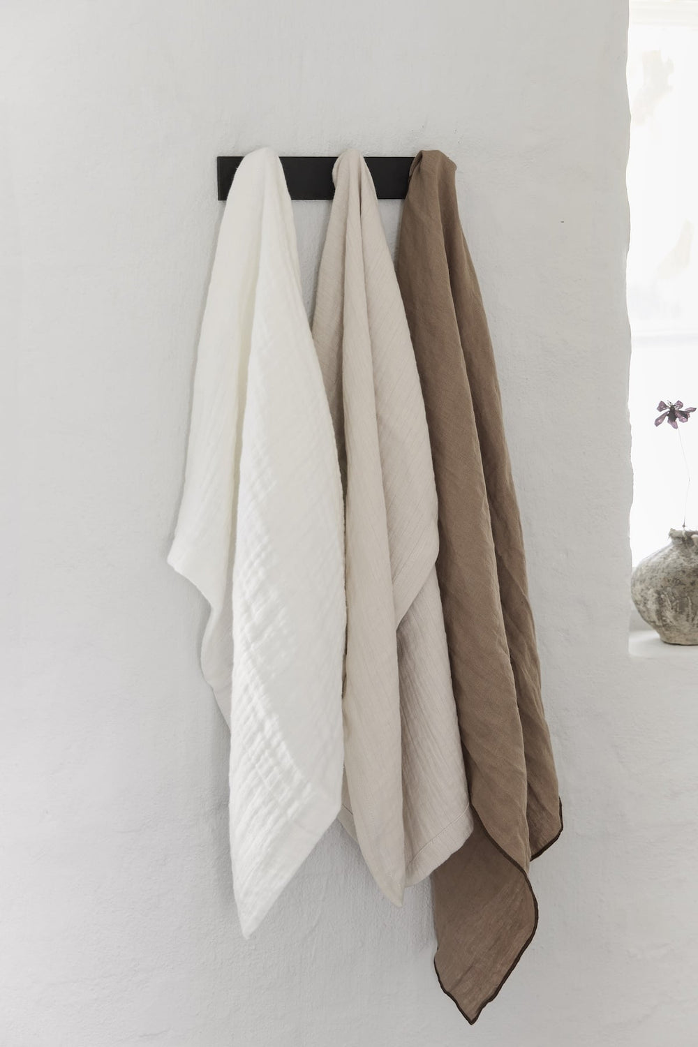 Merrow Linen Kitchen Towel (Set of 2)  / Rust