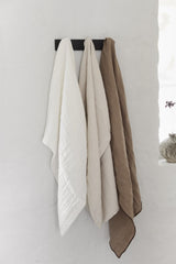 Merrow Linen Kitchen Towel (Set of 2)  / Rust