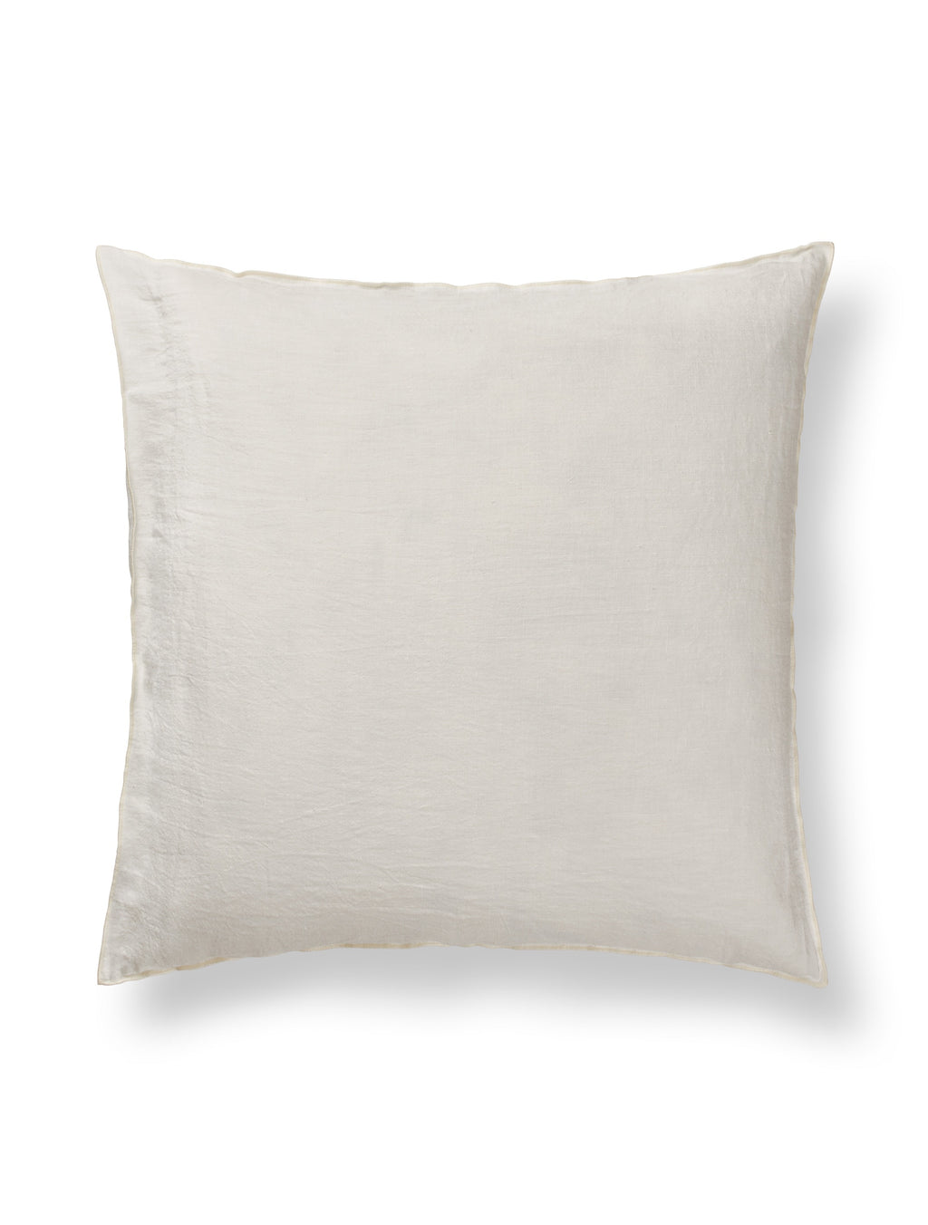 Natural linen cushion with subtle texture, TAMEKO home décor