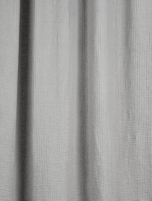 Pleat Curtain - Light Grey