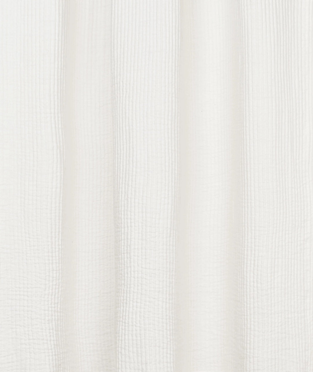 Pleat Curtain - White
