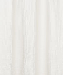Pleat Linen Curtain / White