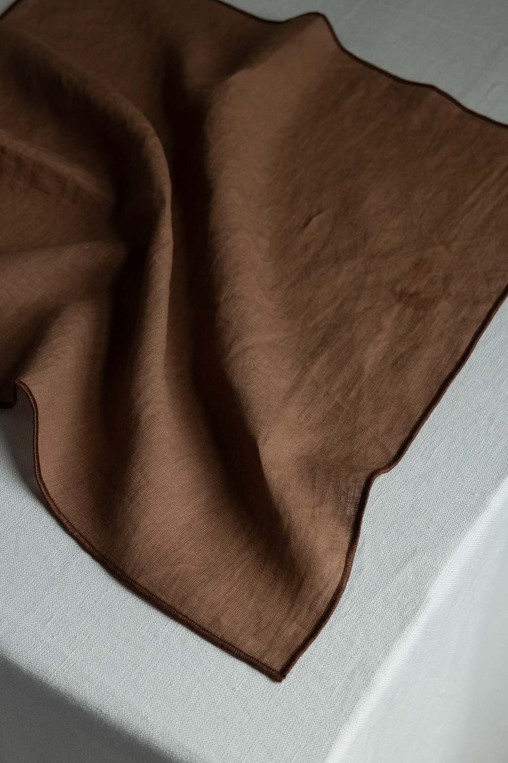 Merrow Linen Napkin (Set of 4) / Rust