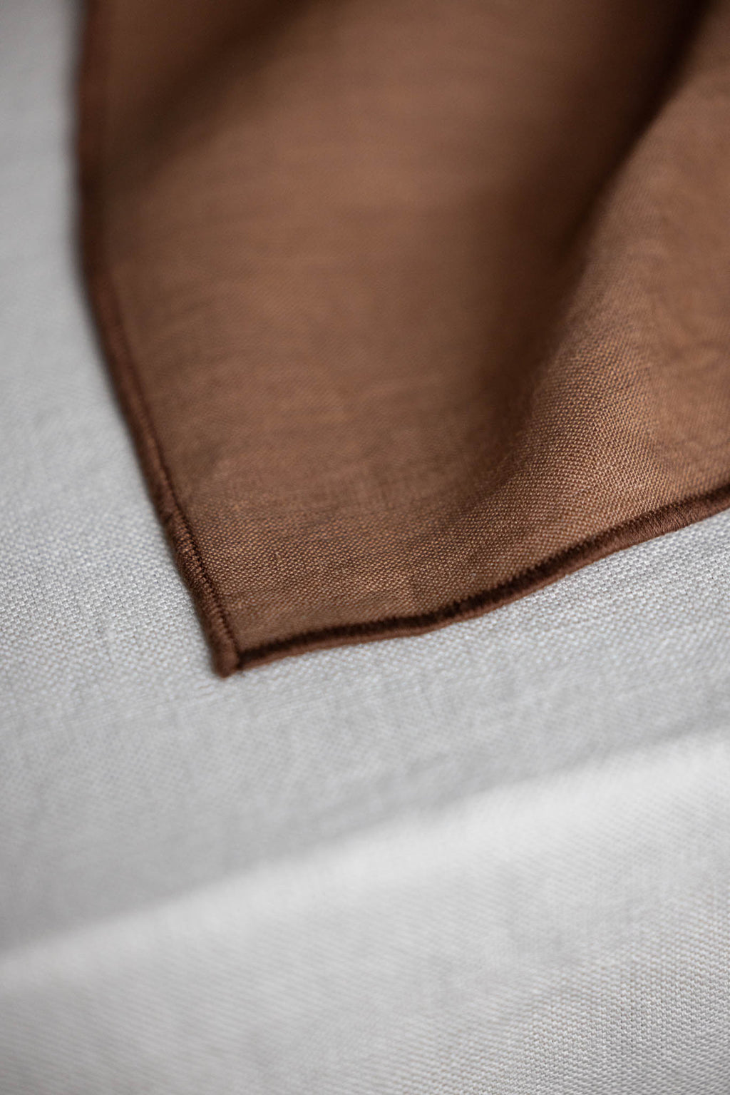 Merrow Linen Napkin (Set of 4) / Rust