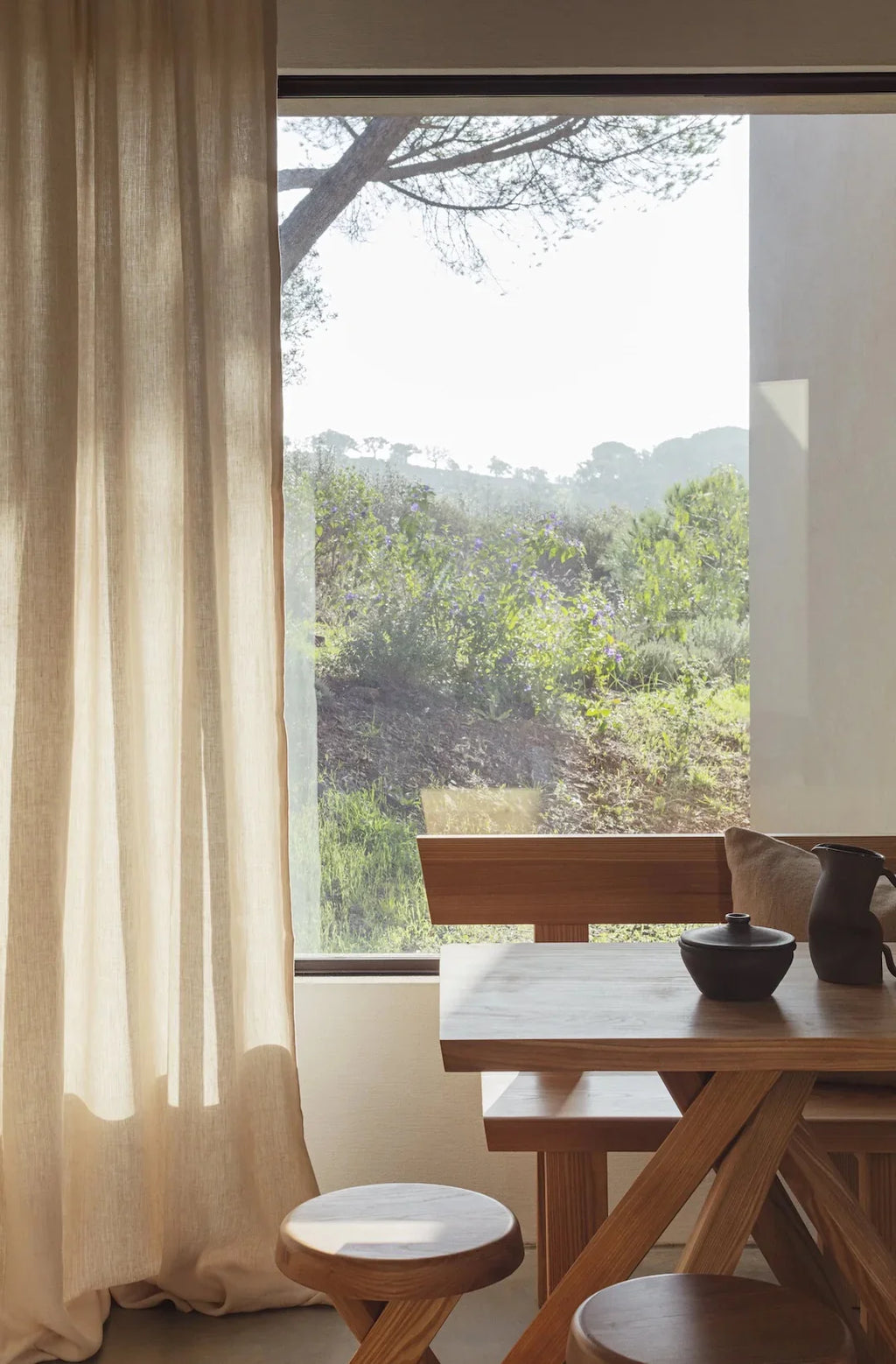 Dale Linen Curtain / Natural