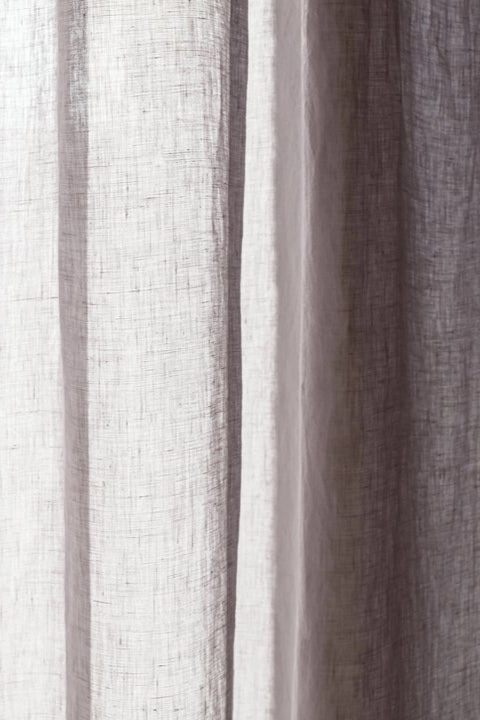 Merrow Linen Curtain / Light Grey
