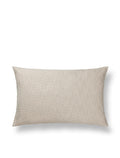 TAMEKO neutral textured linen pillow, minimalist home decor, natural bed fabric
