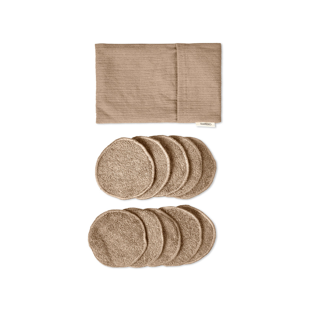 Nami Organic Cotton Reusable Pads / Stone
