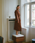 Nami Organic Cotton Kimono Robe / Amber