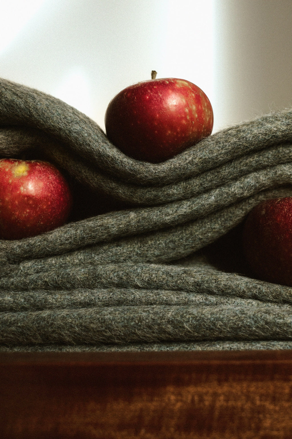 Ren Alpaca Blanket / Grey Melange