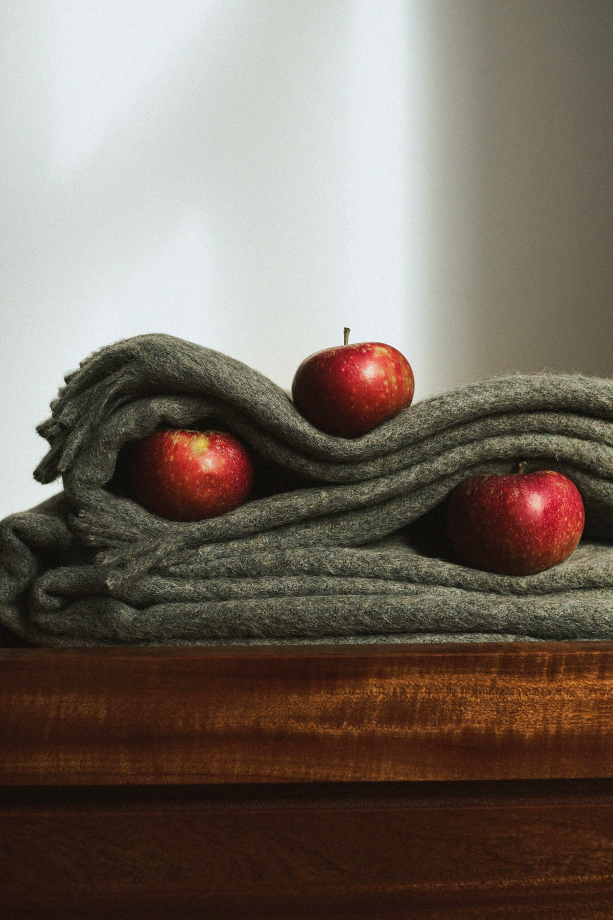 Ren Alpaca Blanket / Grey Melange
