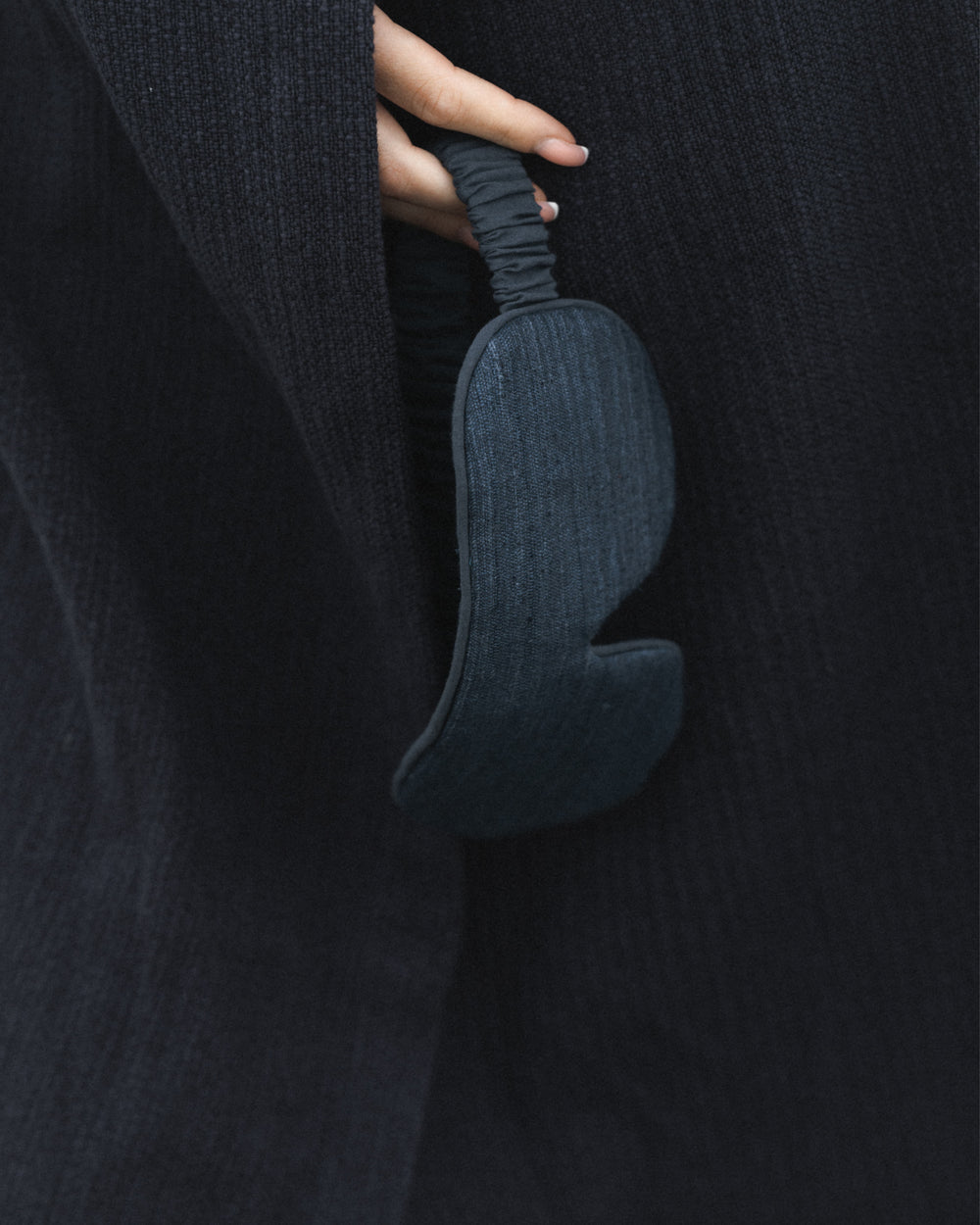 Sora Silk Eye Mask / Indigo