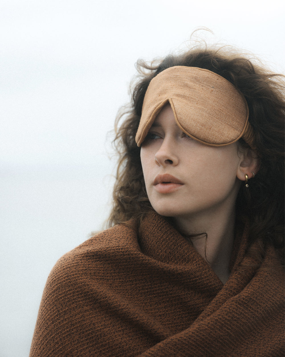 Sora Silk Eye Mask / Marigold