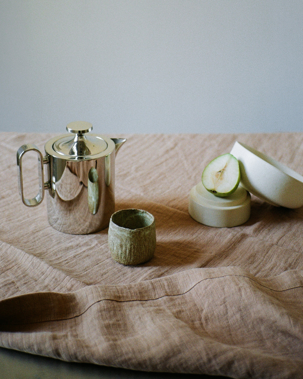 Dale Linen Table Cloth / Ochre