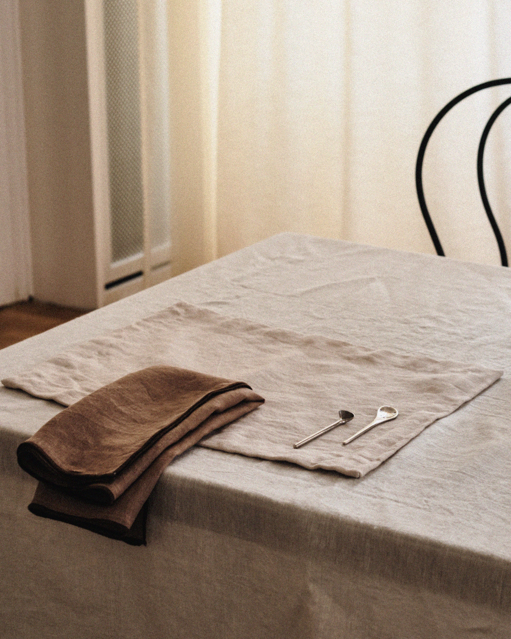 Merrow Linen Napkin (Set of 4) / Ochre