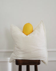Merrow Linen Cushion / White
