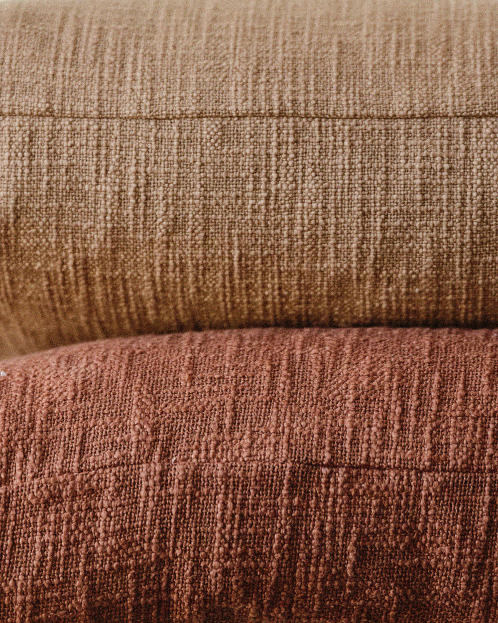 Tate Cotton Cushion / Ochre