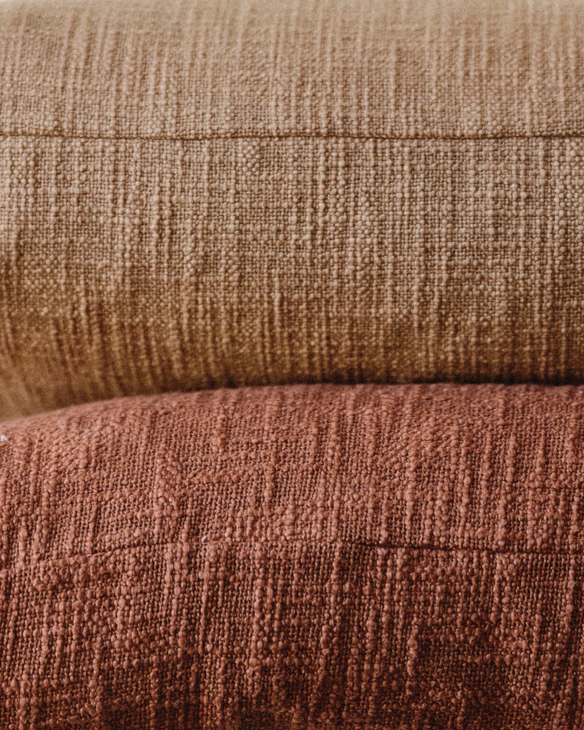 Tate Cotton Cushion / Ochre