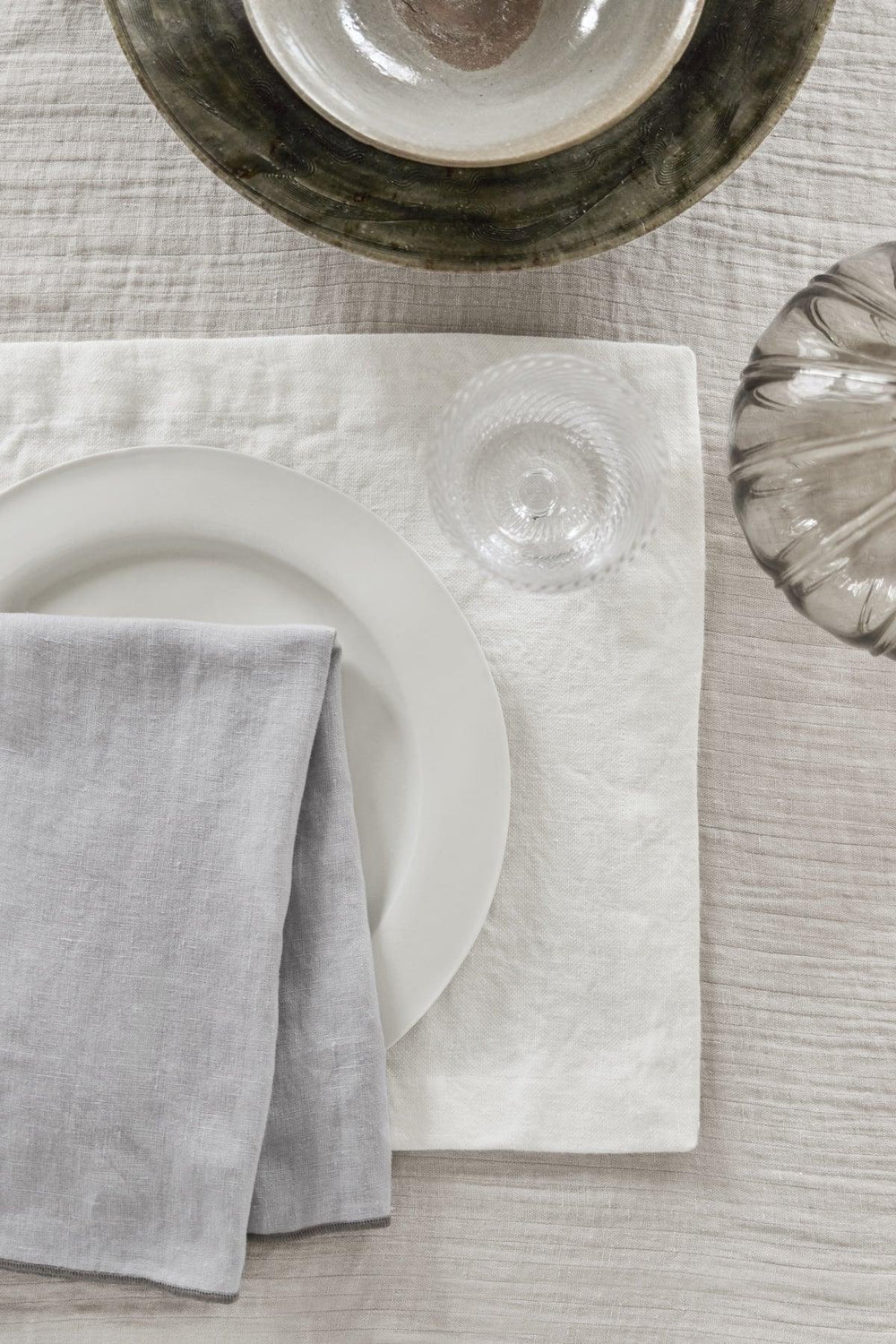 Dale Linen Table Cloth / Natural